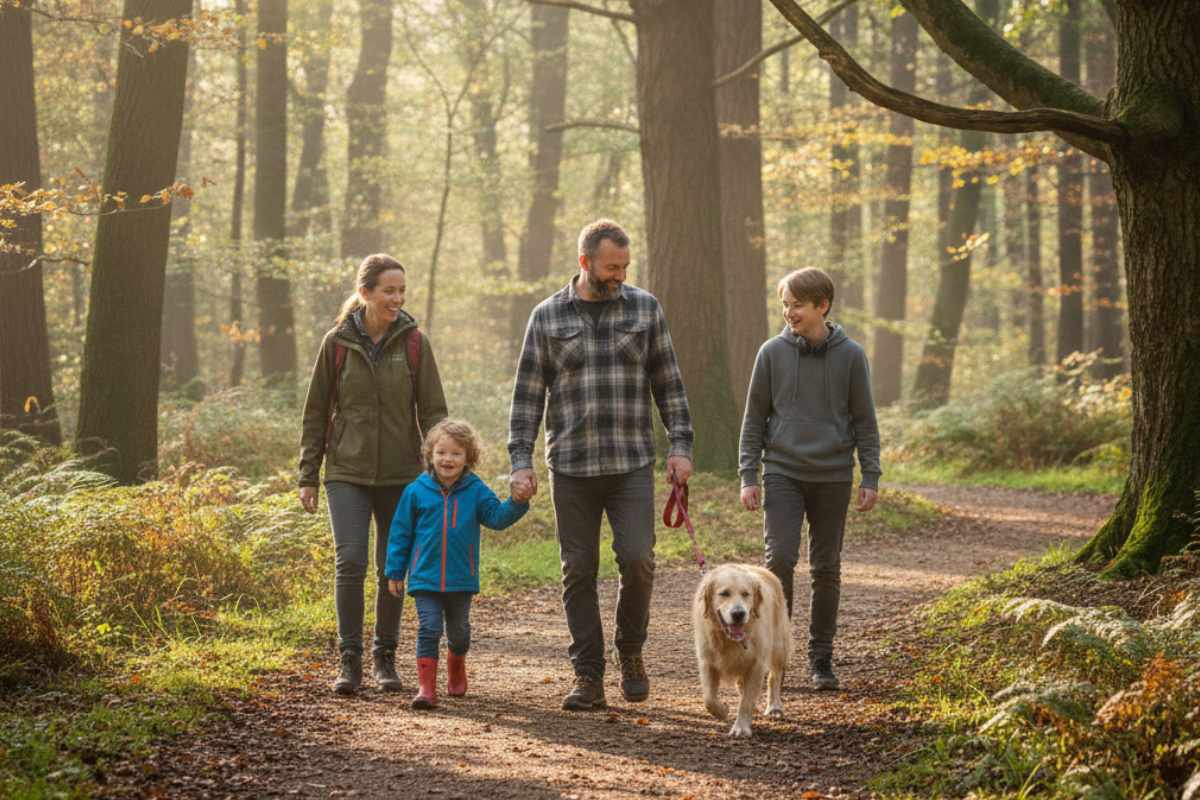 balades canines en famille dans le val d'oise et l'oise avec valeurs canines